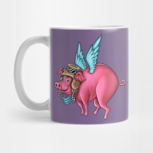 Angel Pig Mug